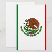 Cinco de Mayo Flag Mexiko Briefpapier (Vorne/Hinten)