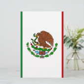 Cinco de Mayo Flag Mexiko Briefpapier (Stehend Vorderseite)
