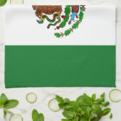 Cinco de Mayo Flag Mexiko Geschirrtuch (Gefaltet)