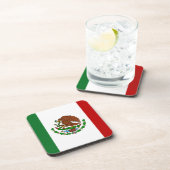 Cinco de Mayo Flag Mexiko Untersetzer (Rechte Seite)