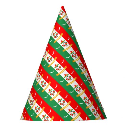 Cinco De Mayo-Flagge Partyhütchen (Vorderseite)