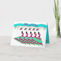 Cinco de Mayo, Flamenco-Tänzer, weiß Abgeschieden