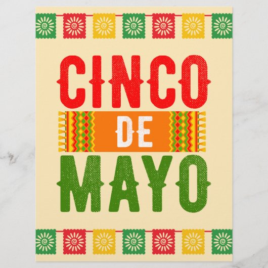 Cinco De Mayo Flyer (Vorne)