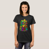 Cinco de Mayo for Women Men Mexican Guitar Cactus T-Shirt (Vorne ganz)