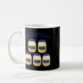Cinco De Mayo Funny 5 Mayonnaise Jars Kaffeetasse (Links)
