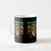 Cinco De Mayo Funny Mexican Cactus Playing Guitar Kaffeetasse (Vorderseite Links)