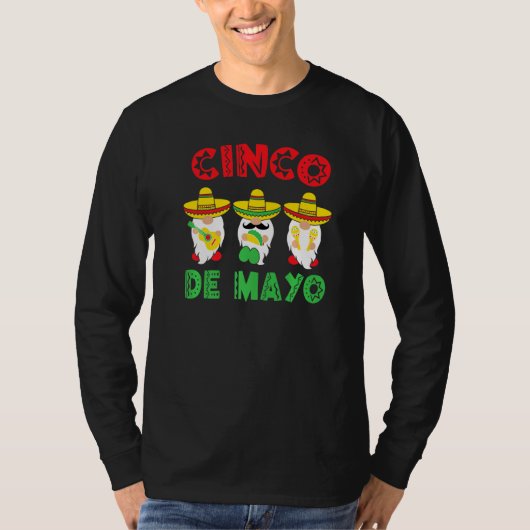 Cinco De Mayo Funny Mexican Drink Party T-Shirt (Vorderseite)