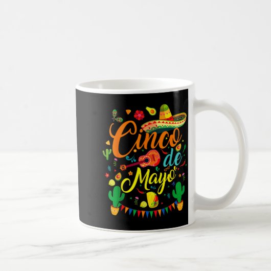 Cinco de mayo funny mexican fiesta party 5 de mayo kaffeetasse (Rechts)