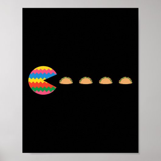 Cinco De Mayo Funny Videospiel Mexican Fiesta Game Poster (Vorne)