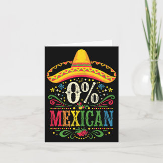 Cinco de mayo für Frauen 0% mexikanisch  Karte