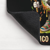 Cinco De Mayo Fußball Fiesta Drip Sport Liebe Männ Mousepad (Ecke)