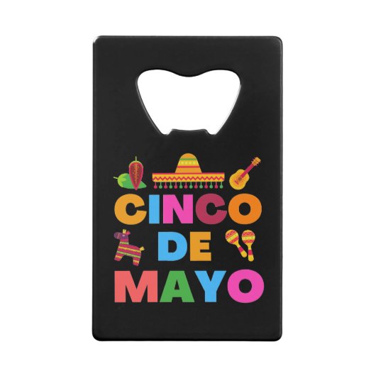 Cinco De Mayo Geldbeutel Flaschenöffner (Vorderseite)