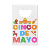 Cinco De Mayo Geldbeutel Flaschenöffner (Rückseite)