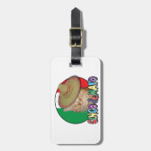 Cinco de Mayo Gepäckanhänger (Vorderseite vertikal)