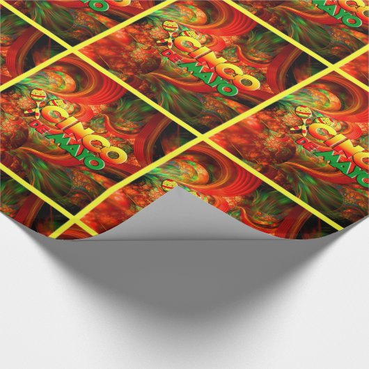 Cinco de Mayo Geschenkpapier (Ecke)