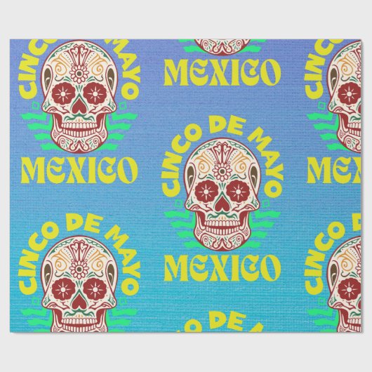Cinco de Mayo Geschenkpapier (Flach)