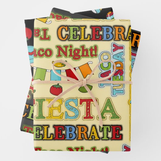 Cinco de Mayo Geschenkpapier Set (Beispiel)