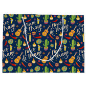 Cinco de Mayo Gift Bag Große Geschenktüte (Rückseite)