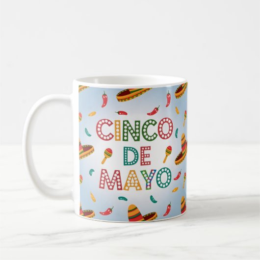 Cinco de Mayo Gift-Idee Kaffeetasse (Links)