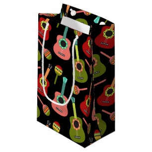 Cinco de Mayo Gitarren Maracas Mexikanische Farben Kleine Geschenktüte