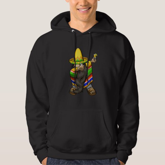 Cinco De Mayo Gnome Tequila Mexican Celebration Hoodie (Vorderseite)