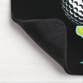 Cinco De Mayo Golf Byll Mit Sombrero Und Margarit Mousepad (Ecke)