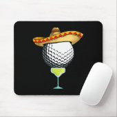 Cinco De Mayo Golf Byll Mit Sombrero Und Margarit Mousepad (Mit Mouse)