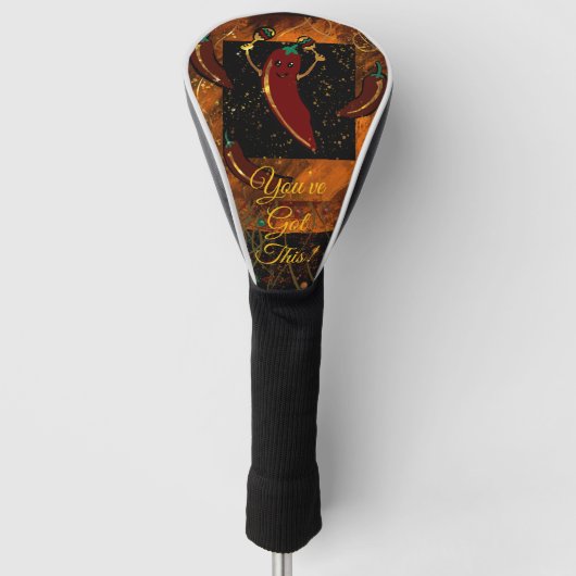 Cinco de Mayo Golf Headcover (Vorderseite)