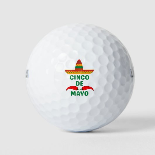 Cinco De Mayo Golfball (Vorderseite)