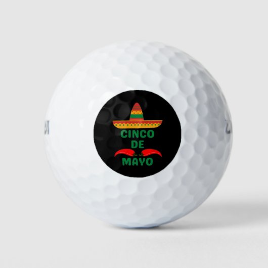 Cinco De Mayo Golfball (Vorderseite)