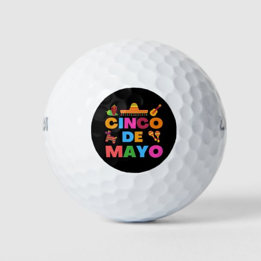 Cinco De Mayo Golfball (Vorderseite)