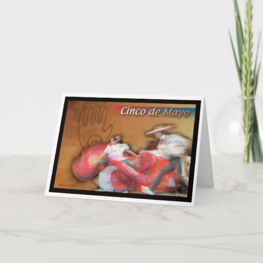 Cinco de Mayo Grußkarte Karte (Vorderseite)