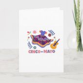 Cinco de Mayo! Grußkarte Karte (Vorderseite)