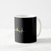 Cinco de Mayo Heartbeat t Shirt Kaffeetasse (VorderseiteRechts)