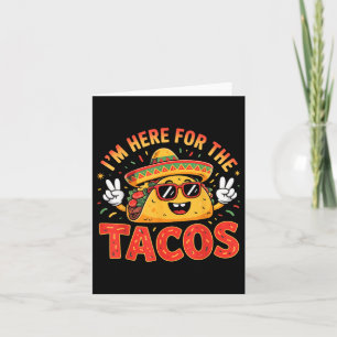 Cinco de Mayo I'm hier für das Tacos Funny Mex Karte