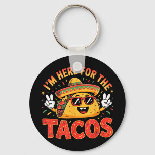 Cinco de Mayo I'm hier für das Tacos Funny Mex Schlüsselanhänger