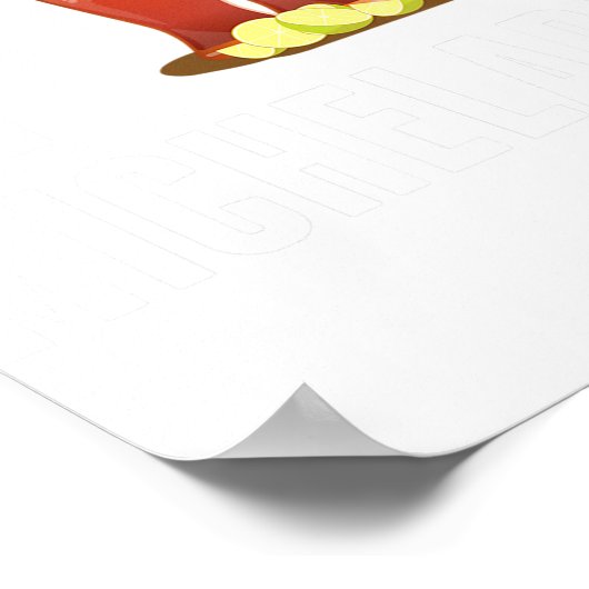 Cinco De Mayo I Liebe Micheladas Mexican Alcohol Poster (Ecke)