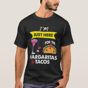 Cinco De Mayo Ich bin nur hier für die Margaritas T-Shirt