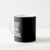 Cinco De Mayo ich sehe einfach illegal mexikanisch Kaffeetasse (Vorderseite Links)