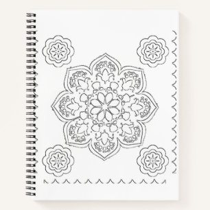 Cinco de Mayo Journal, farbenfrohe Abdeckung Notizblock