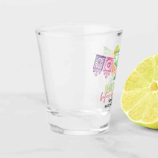 Cinco De Mayo Junggeselinnen-Abschied Schnapsglas (Links)