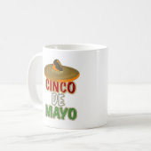Cinco De Mayo Kaffeetasse (Vorderseite Links)