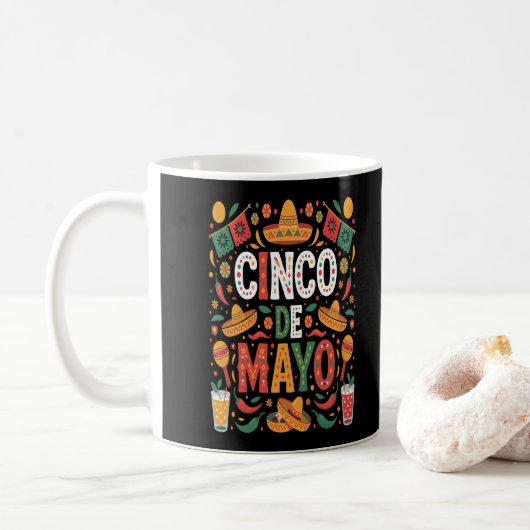 CINCO DE MAYO KAFFEETASSE (Mit Donut)