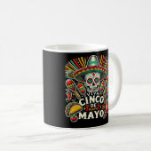 "Cinco de Mayo" Kaffeetasse (VorderseiteRechts)