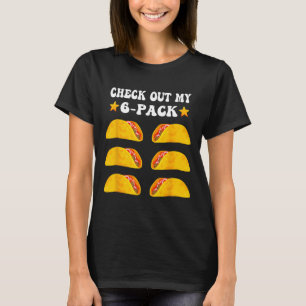 Cinco de Mayo Karo aus meinem 6-er-Pack mit Tacos  T-Shirt