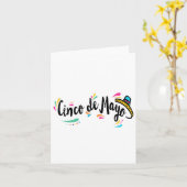 Cinco De Mayo Karte (Gelbe Blume)