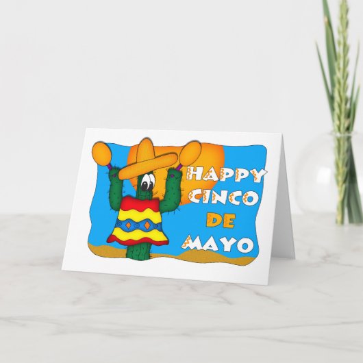 Cinco De Mayo Karte (Vorderseite)