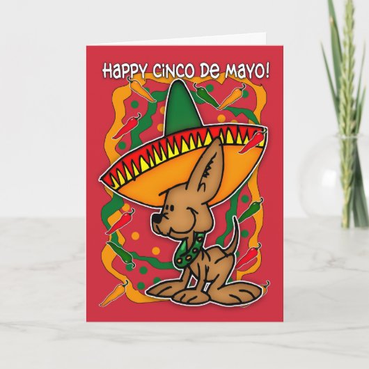 Cinco De Mayo Karte (Vorderseite)