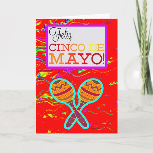 Cinco de Mayo Karte (Vorderseite)