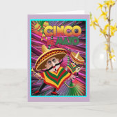 Cinco de Mayo Karte (Gelbe Blume)